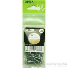 Torex DIN 7505 4x25 mm 30lu Sunta Vidası