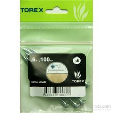 Torex DIN 7505 6x100 mm 6lı Sunta Vidası
