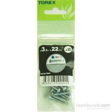 Torex DIN 7981 3.5x22 mm 30lu YSB Sac Vidası