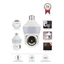 Torima CMR-26 2 MP 3.6mm Lens 360° Full HD Ampül Wi-Fi Smart IP Güvenlik Kamerası