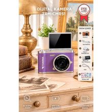 Torima CMR-51 48 MP 1080p Full HD Mor Retro Vlog Kamerası