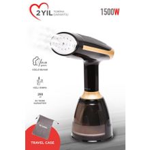 Torima KY-003 Siyah Buharlı Kırışık Giderici 1500 W Taşınabilir Seyahat Boy Dikey Ütü