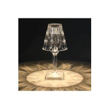 Torima LW-4 Beyaz Şarjlı Kristal Elmas Dokunmatik Led Gece Lambası