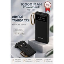 Torima TRM-1011 Siyah 10000 mAh Powerbank
