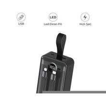 Torima TRM-1035 Siyah 30000 mAh Powerbank