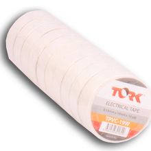 Tork 19 mm 10 mt 10'lu Beyaz Elektrik Bantı