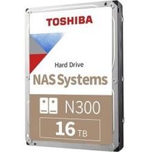 Toshiba HDWG31GUZSVA N300 16 TB 7200RPM 512 MB SATA3 180TB/Y NAS