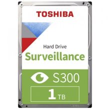 Toshiba HDWV110UZSVA S300 Surveillance 1 TB 5400RPM 64 MB 3.5 Hard Drive