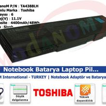 Toshiba PA3788U1BRS Muadil Notebook Batarya