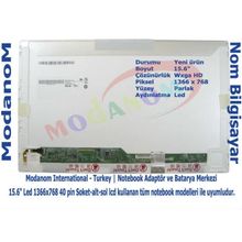Toshiba Satellite L500-1GD L500-1GH 15.6 LED Uyumlu LCD Ekran Panel