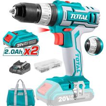 Total TIDLI2002 20V 2.0Ah 45Nm Li-Ion Darbeli Akülü Matkap