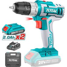 Total TIDLI200215 20V 2.0Ah 45Nm Li-Ion Darbeli Akülü Matkap
