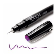 Touch Liner 0,1 mm Purple Renkli Çizim Kalemi