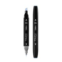 Touch Twin Brush Marker PB272 Grayish Blue Pale Teknik Çizim Kalemi