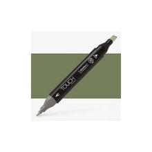 Touch Twin Brush Marker Y42 Bronze Green Teknik Çizim Kalemi