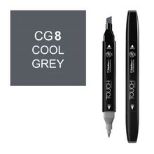 Touch Twin Marker CG8 Cool Grey Çizim Kalemi