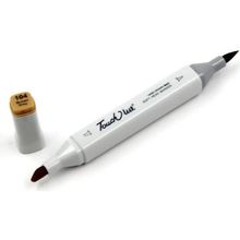 Touchliit BR104 Brown Grey Çift Taraflı Marker Kalem