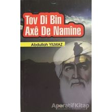 Tov Di Bin Axe De Namine Abdullah Yılmaz Sitav Yayınevi