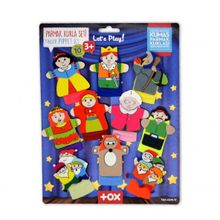 Tox T225 Masal Kahramanları 10 Parça Parmak Kukla Set