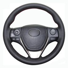 Toyota Auris 13-16 Uyumlu Araca Özel Deri Direksiyon Kılıfı