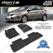 Toyota Auris 2007-2012 4D Havuzlu Paspas