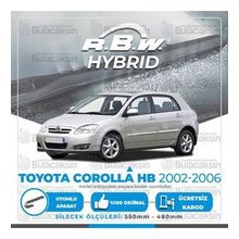 Toyota Corolla Hb 2002-2006 Silecek Takımı