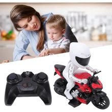 Toysturka Uzaktan Kumandalı Hızlı Işıklı Şarjlı Motorsiklet 1/10 21 cm - Renkli