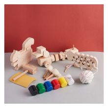 Toytoy Ahşap Küçük Boy Etkinlik Kutusu