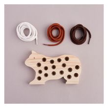Toytoy Montessori Ayı İp Geçirme Oyunu