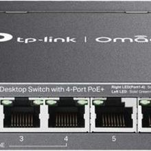 TP-Link DS106P Omada 6 Port 10/100 4xPoE 67W Yönetilemez Switch