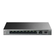 TP-Link LS1210GP Green Tech 10 Port Gigabit 9 Port PoE +1 Port Gigabit SFP 61W Yönetilemez Masaüstü Switch