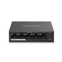 TP-Link Mercusys MS105GP 5 Port 10/100/1000 4 Port 65W PoE Yönetilemez Switch