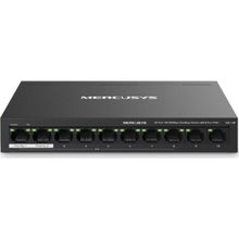 TP-Link Mercusys MS110P 8 Port 10-100 MBPS PoE+ 2 Port 10-100 Metal Kasa Switch