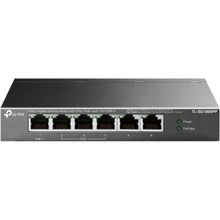 TP-Link TL-SG1006PP 6 Port Gigabit Metal Kasa 4 Port PoE 64W Yönetilemez Masaüstü Switch