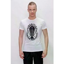 Trabzonspor Şampiyonluk Kupa Baskılı Beyaz T-Shirt