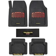 Trakmats Chevrolet Captiva 2017 Universal Lüks Kırmızı Oto Paspas