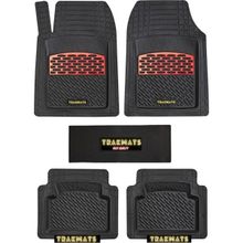 Trakmats Fiat Fiorino 2020 Lüks Kırmızı Universal Oto Paspas