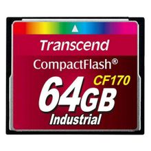 Transcend TS64GCF170 64 GB CF170 300x Industrial Hafıza Kartı
