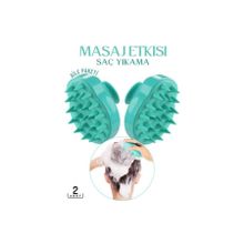 Transformacion 718411 Absolute Design Silikon Masaj Destekli Saç Yıkama Fırçası