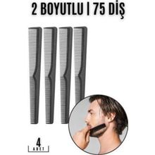 Transformacion 718689 4'lü Jess Design Sakal Bıyık Saç Tarağı