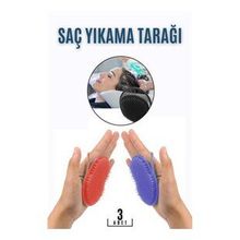 Transformacion 718692 Avuç İçi 3'lü Set Belgiqa Design Saç Yıkama Tarağı