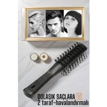 Transformacion 720345 Kavisli Havalandırmalı Nano Dolaşık Saç Tarağı
