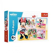Trefl 17360 Lovely Minnie Disney Minnie 60 Parça Çok Renkli Puzzle