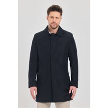 TREND KOMBİN Erkek Lacivert Klasik Yaka Standart Fit Trençkot