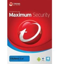 Trend Micro Maximum Security 2021 5 Kullanıcı - 1 YIl