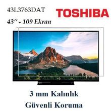 Trendglass Toshıba 43L3763DAT 43 İnç 109 Ekran LED LCD Tv Ekran Koruyucu Panel