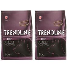 Trendline Biftekli 2x1 kg Yetişkin Köpek Maması