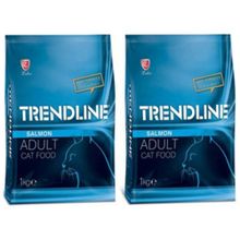 Trendline Gurme Kuzu Etli ve Tavuklu Somonlu 4x1 kg Yetişkin Kedi Maması