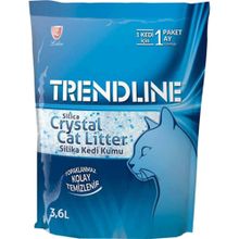 Trendline Süper Emici Tozsuz Silika Kristal 2x3,6 lt Kedi Kumu