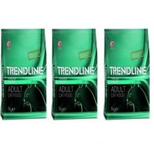 Trendline Tavuklu Yetişkin 3x1 kg Kuru Kedi Maması